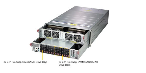 Сервер Supermicro SYS-4029GP-TVRT 4U Server with 2200W Redundant Power Supplies — фото 1