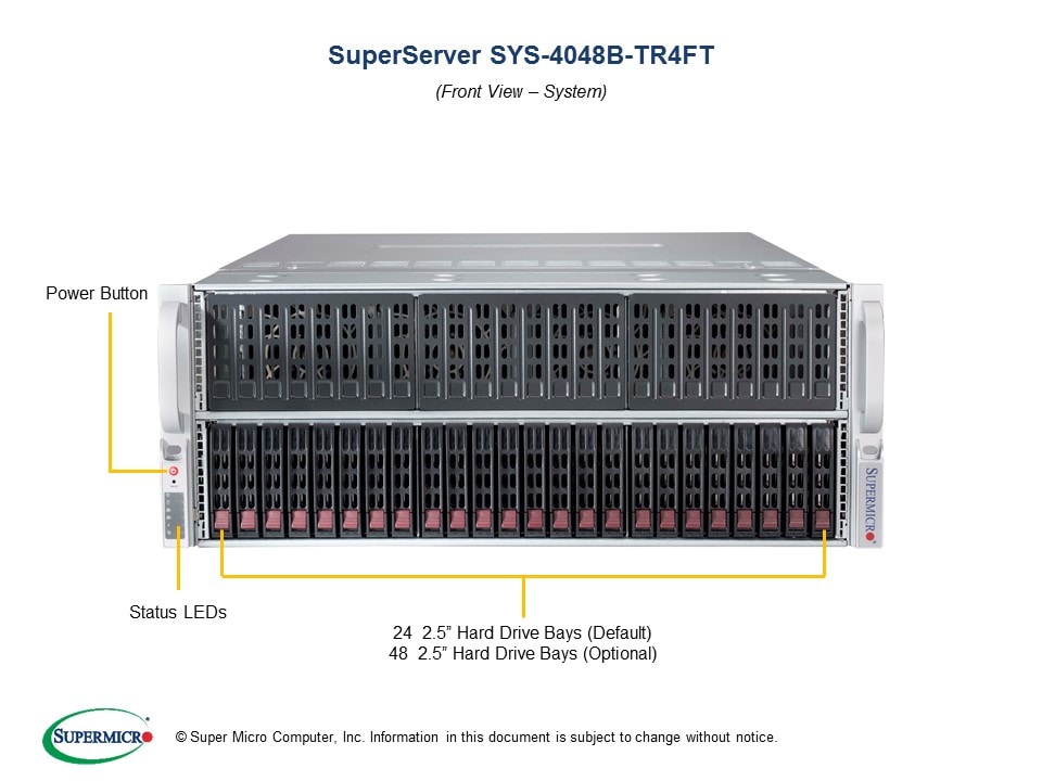 Сервер Supermicro SYS-4048B-TR4FT 4U — фото 4