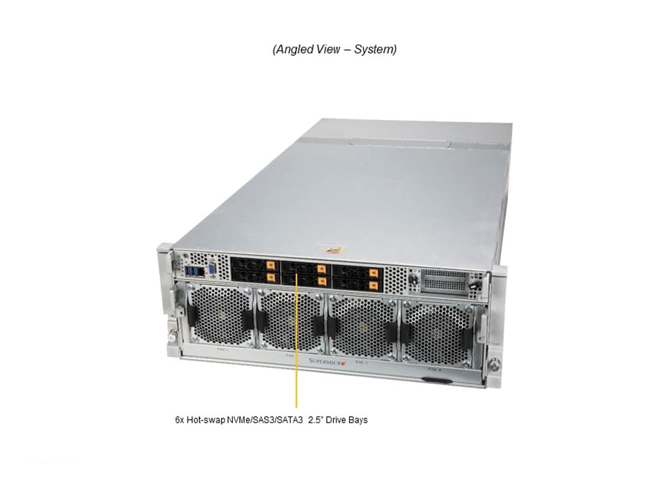 GPU-сервер GPU-сервер Supermicro SYS-420GP-TNAR+-US 4U — фото 2
