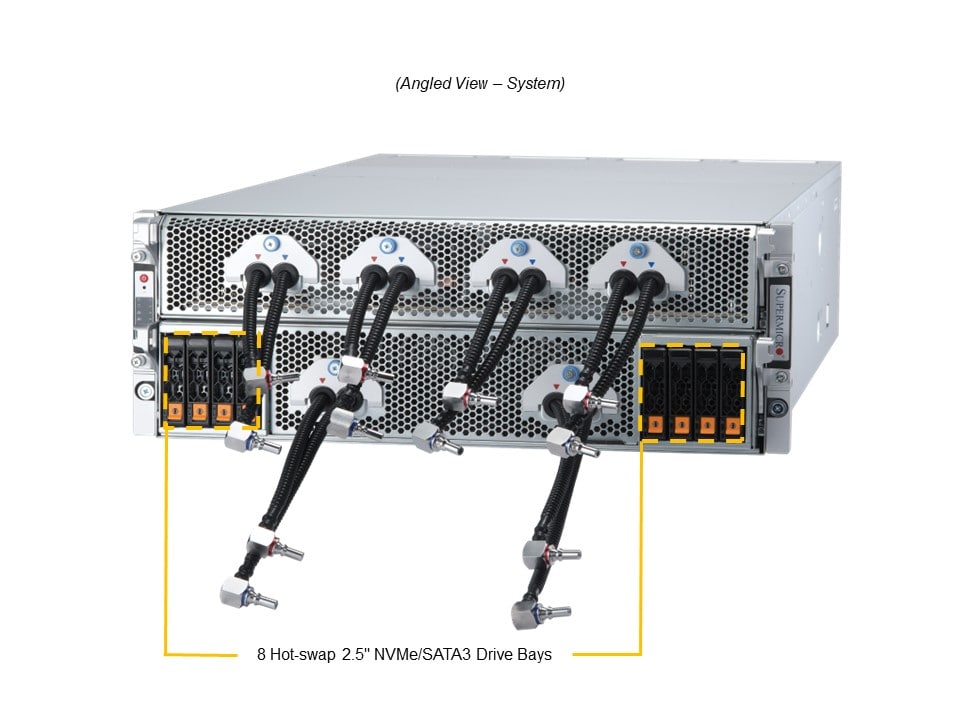 Сервер Supermicro SYS-421GE-TNHR2-LCC 4U — фото 2