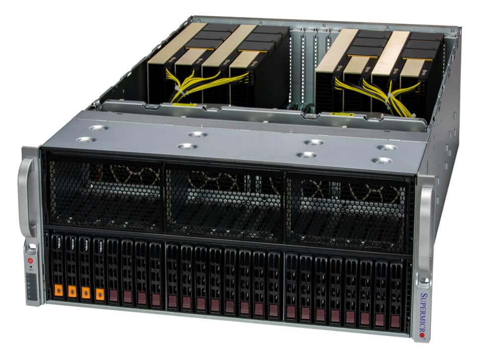 GPU-сервер GPU-сервер Supermicro SYS-421GE-TNRT3 4U — фото 1