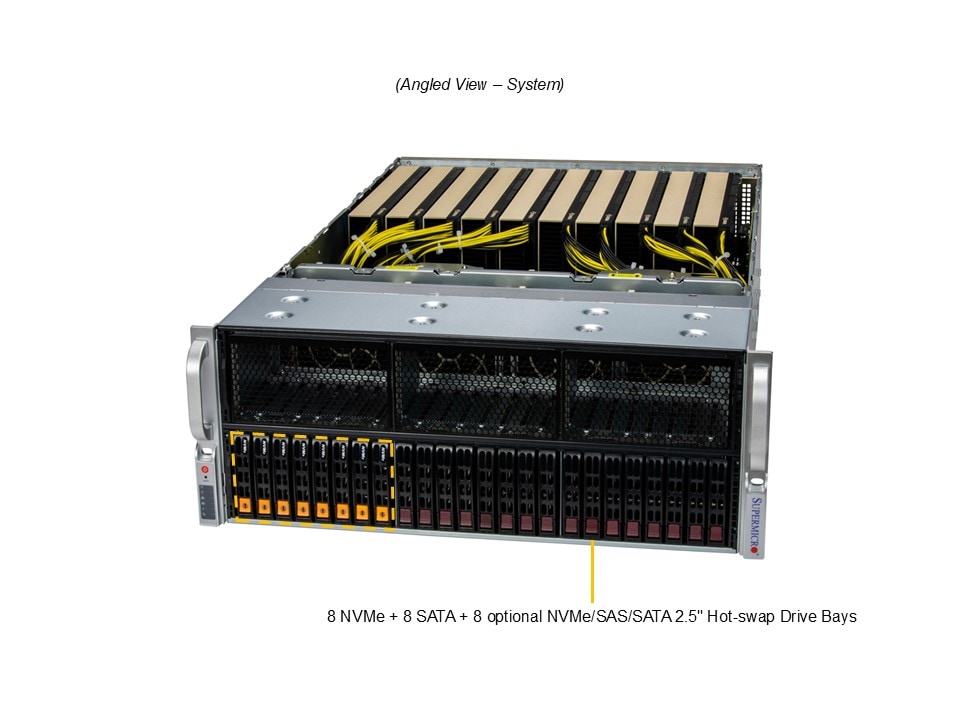 GPU-сервер GPU-сервер Supermicro SYS-421GE-TNRT 4U — фото 2