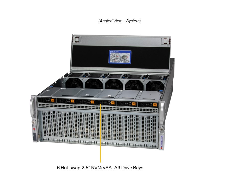 GPU-сервер GPU-сервер Supermicro SYS-421GU-TNXR 4U — фото 2
