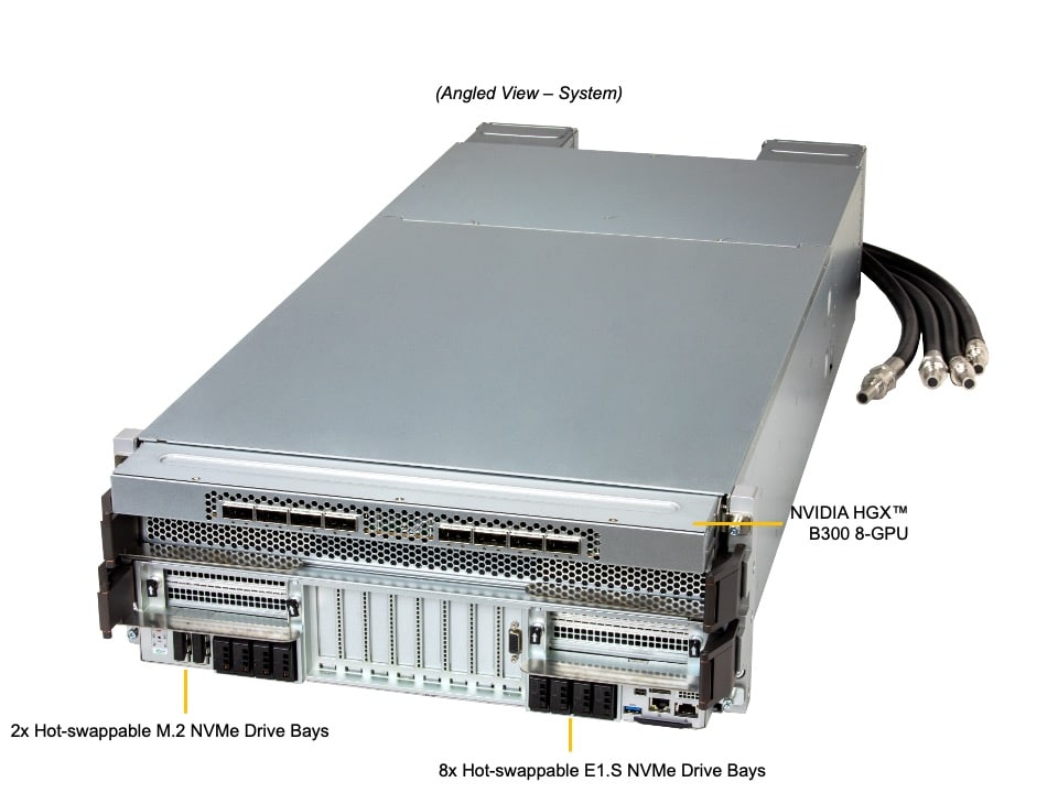 GPU-сервер GPU-сервер Supermicro SYS-422GS-NB3RT-ALC 4U — фото 2