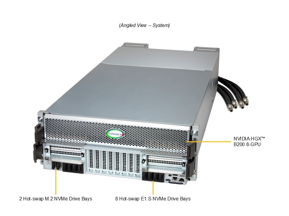 GPU-сервер GPU-сервер Supermicro SYS-422GS-NBRT-LCC 4U — фото 2
