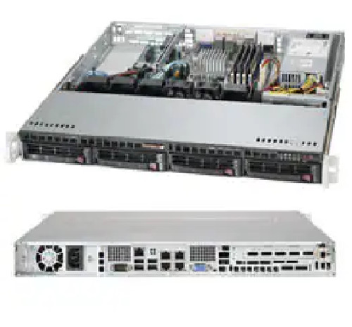Сервер Supermicro SYS-5018A-MLHN4 1U 200W Server — фото 1