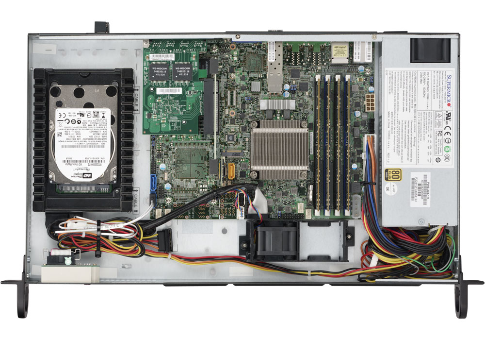 Сервер SuperMicro SYS-5018D-LN4T 1U Server CSE-504-203B + X10SDV-2C-TP4F — фото 4