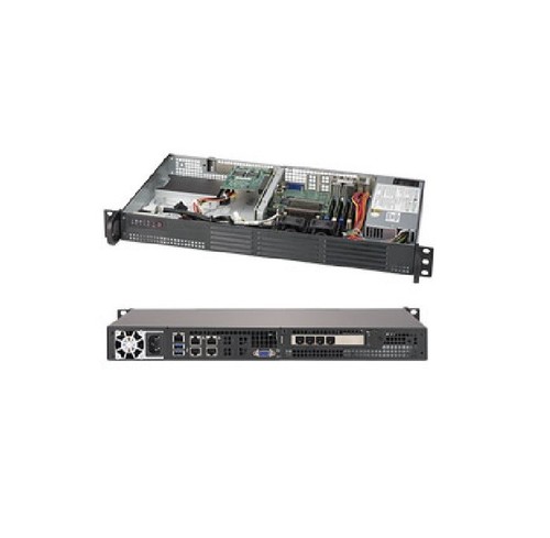 Сервер *NEW* SuperMicro SYS-5019A-12TN4 1U Server CSE-504-203B + A2SDi-LN4F — фото 1