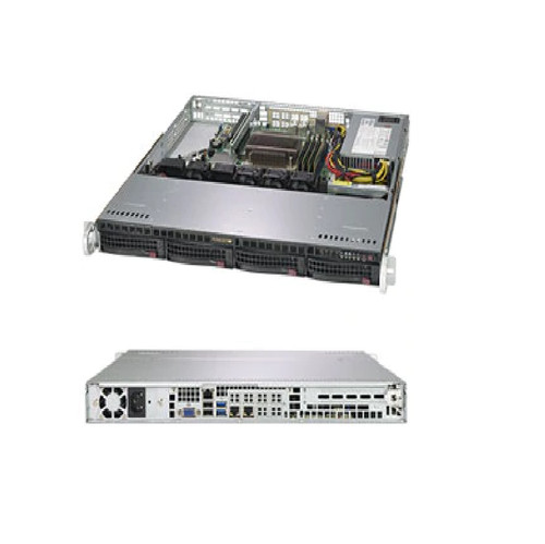 Сервер SuperMicro SYS-5019C-M 1U 350W Server (X11SCM-F, 813MFTQC-350CB) — фото 1