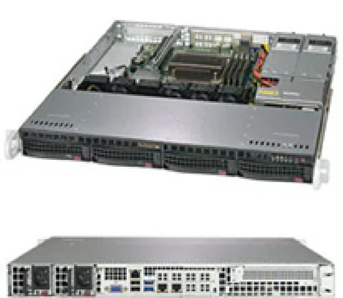 Сервер SuperMicro SYS-5019C-MR 1U Server - X11SCM-F, CSE-813MFTQC-R407C — фото 1