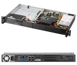 Сервер *NEW* SuperMicro SYS-5019S-TN4 1U Server CSE-504-203B + X11SSV-M4F — фото 2