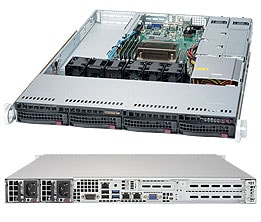 Сервер Supermicro SYS-5019S-WR 1U — фото 1