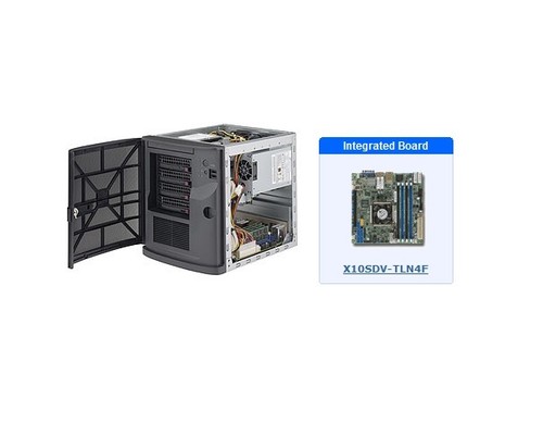Сервер Supermicro SYS-5028D-TN4T Mini Tower Server — фото 1