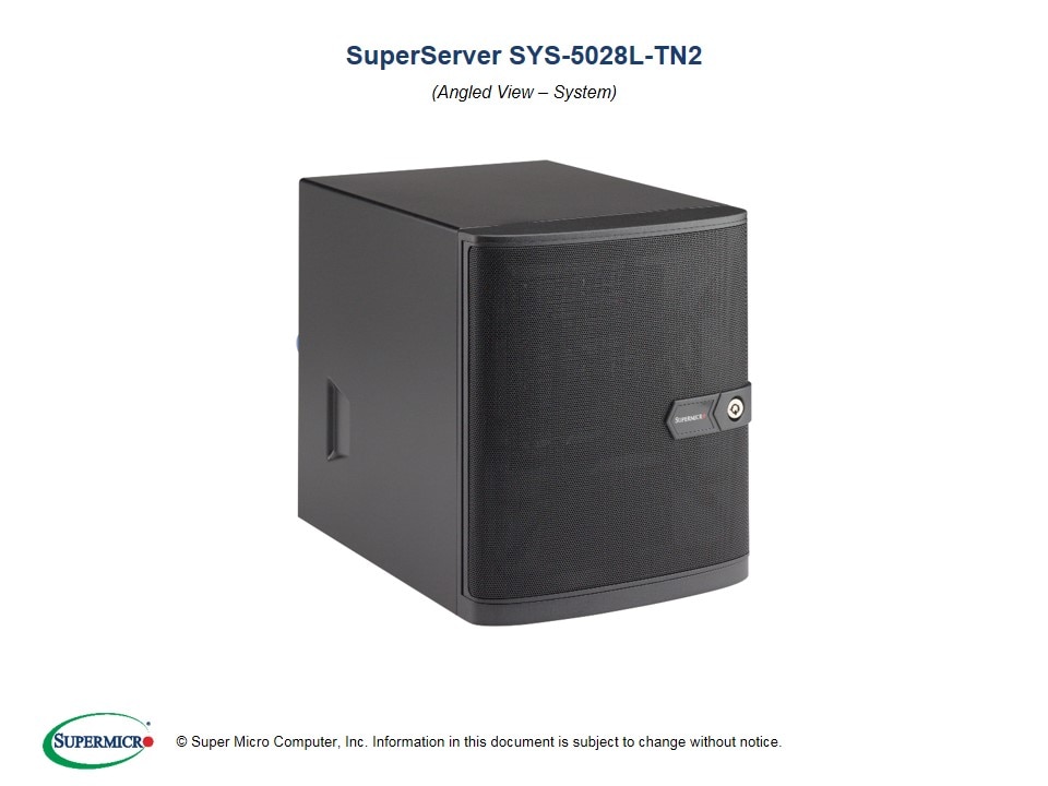 Сервер Supermicro SYS-5028L-TN2 — фото 4