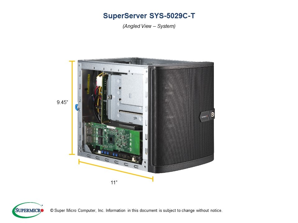 Сервер Supermicro SYS-5029C-T — фото 2