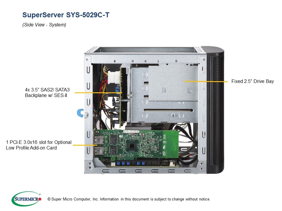 Сервер Supermicro SYS-5029C-T — фото 4