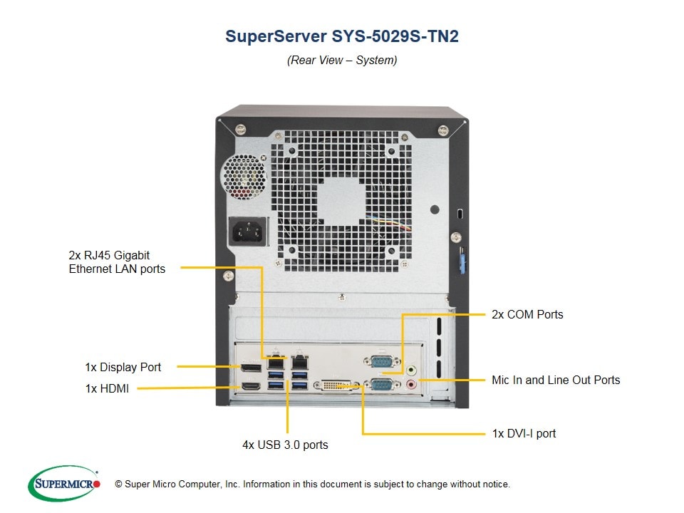 Сервер Supermicro SYS-5029S-TN2 — фото 3