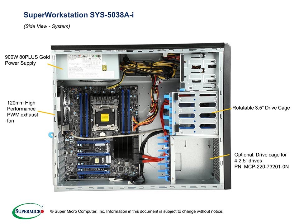 Сервер Supermicro SYS-5038A-I — фото 3