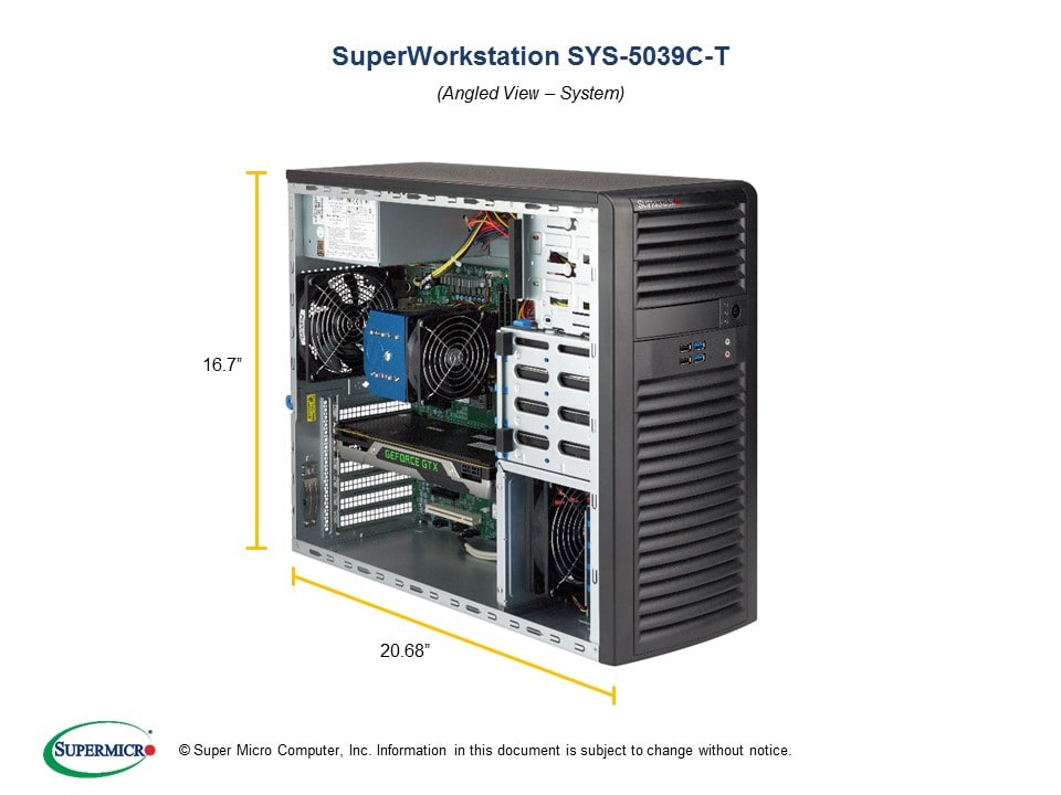 Сервер Supermicro SYS-5039C-T — фото 2