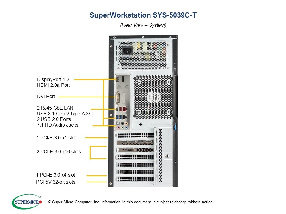 Сервер Supermicro SYS-5039C-T — фото 5
