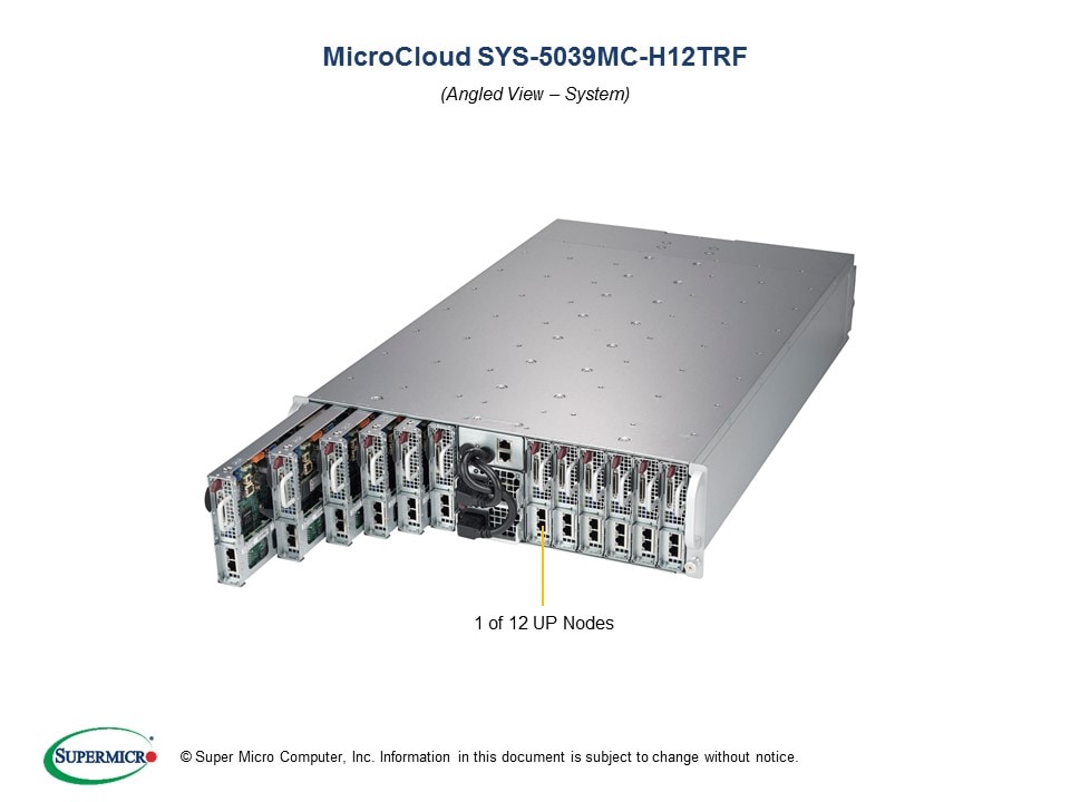 Сервер Supermicro SYS-5039MC-H12TRF 3U — фото 2