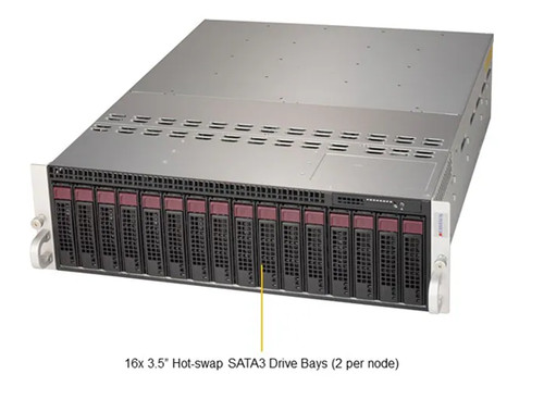 Сервер SuperMicro SYS-5039MC-H8TRF 3U MicroCloud Server — фото 1