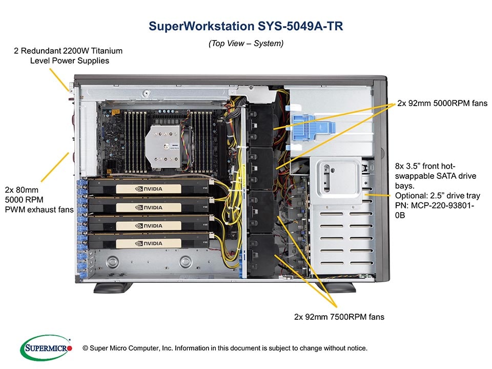 Сервер Supermicro SYS-5049A-TR 4U — фото 3