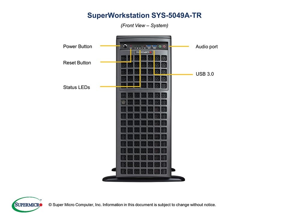 Сервер Supermicro SYS-5049A-TR 4U — фото 4