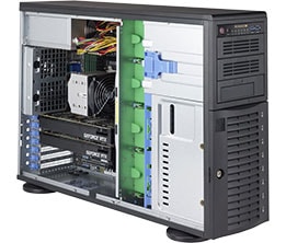 Сервер SuperMicro SYS-5049A-T SuperWorkstation (X11SPA-TF, CSE-743AC-1200B-SQ),HF,RoHS — фото 2