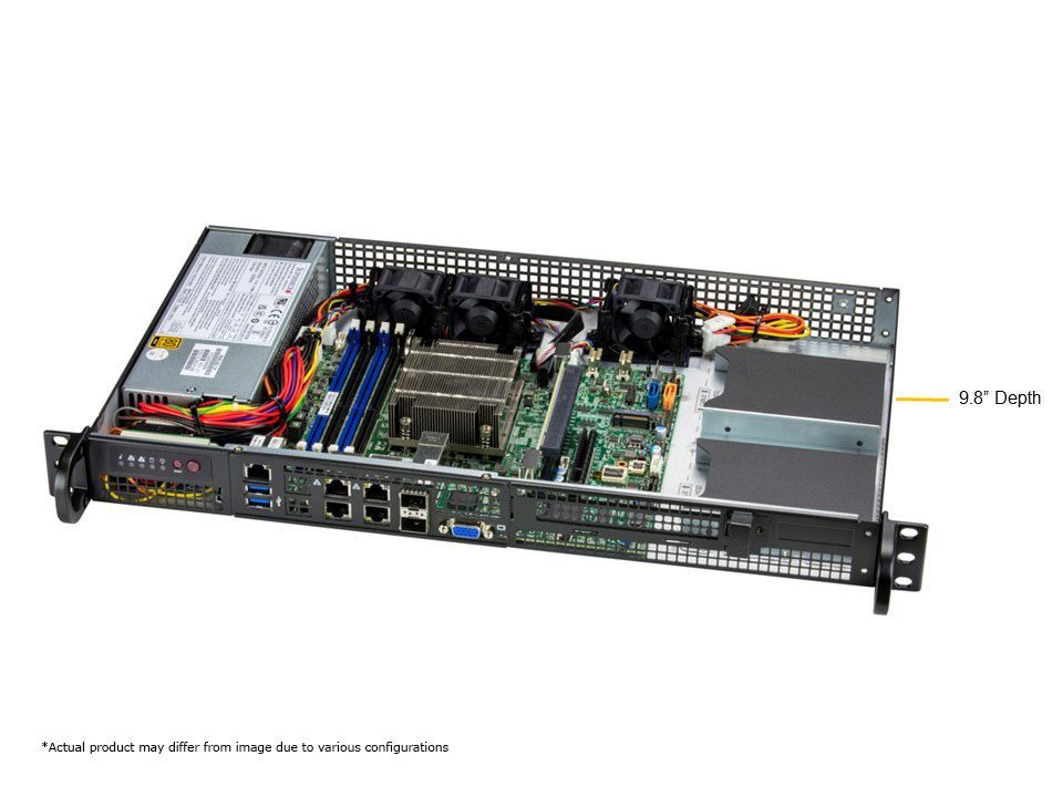 Сервер Supermicro IOT/Embedded System (SYS-510D-4C-FN6P) — фото 1