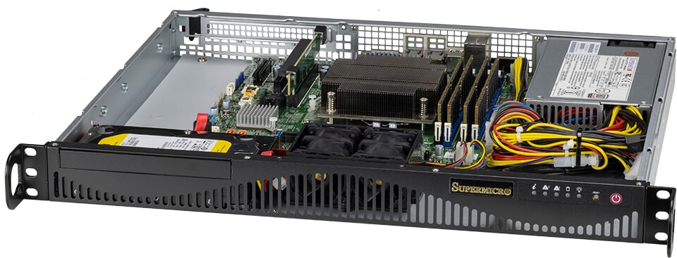 Однопроцессорный сервер Supermicro SYS-510T-ML 1U — фото 1