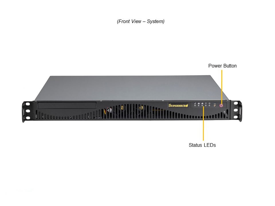 Однопроцессорный сервер Supermicro SYS-510T-ML 1U — фото 4