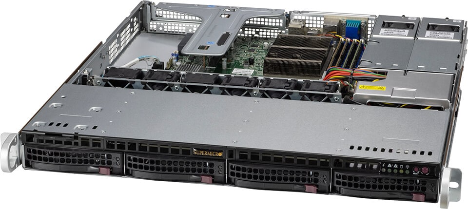 Однопроцессорный сервер Supermicro SYS-510T-MR 1U — фото 1