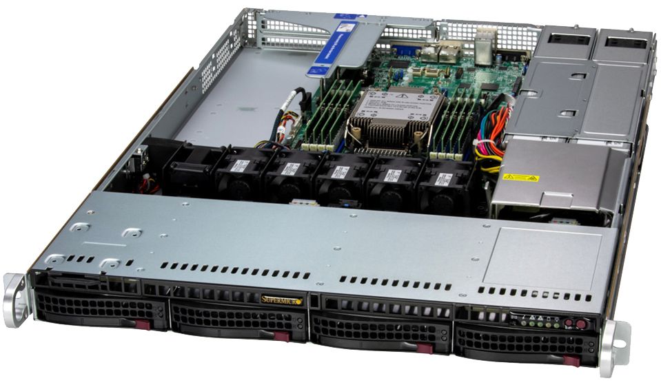 Сервер Supermicro 1U Gold Series WIO Server (SYS-512B-WR-G1) — фото 1