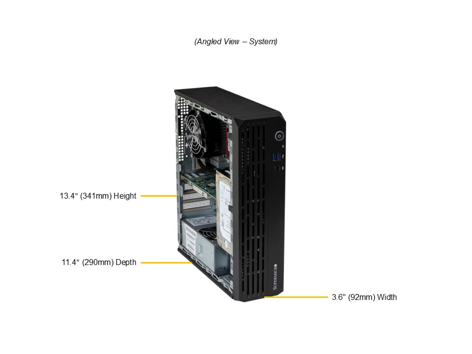 Промышленный edge-сервер Supermicro SYS-521AD-LN2 — фото 2