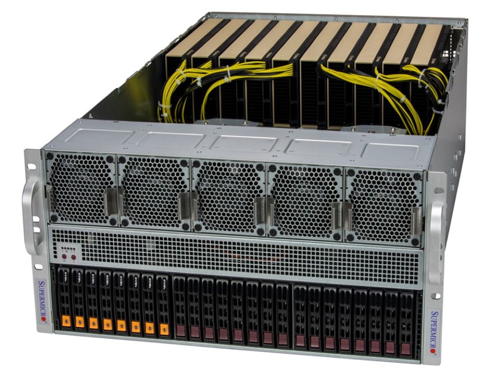 Сервер Supermicro 5U GPU SuperServer (SYS-521GE-TNRT) — фото 1