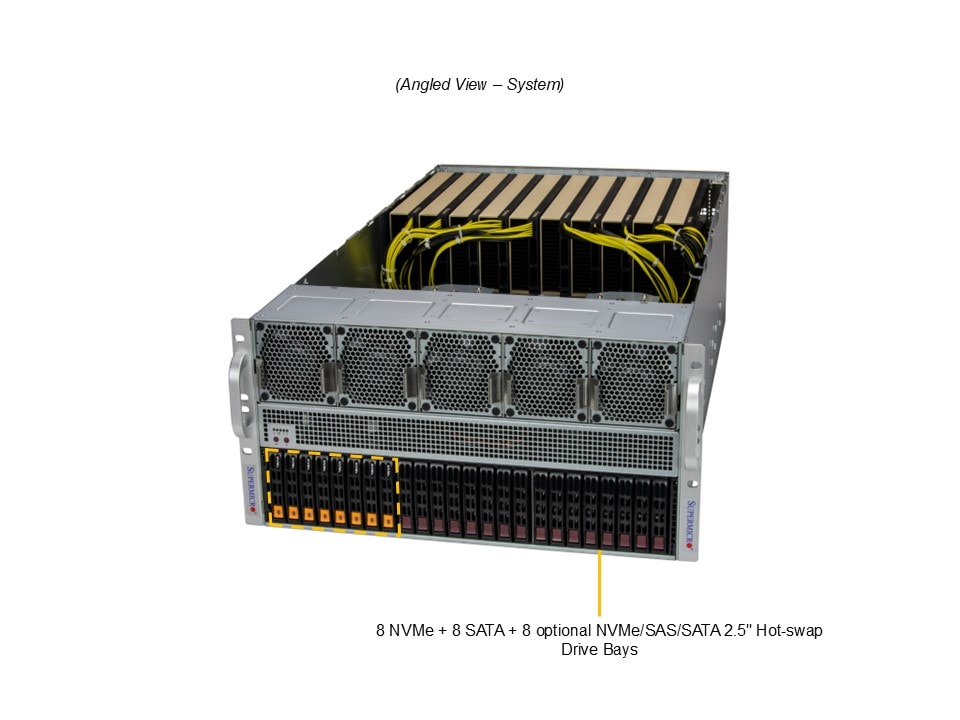Сервер Supermicro 5U GPU SuperServer (SYS-521GE-TNRT) — фото 3