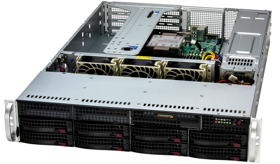 Сервер Supermicro 2U WIO SuperServer (SYS-522B-WR) — фото 1