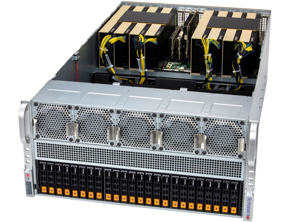 Сервер Supermicro 5U GPU SuperServer (SYS-522GA-NRT) — фото 1