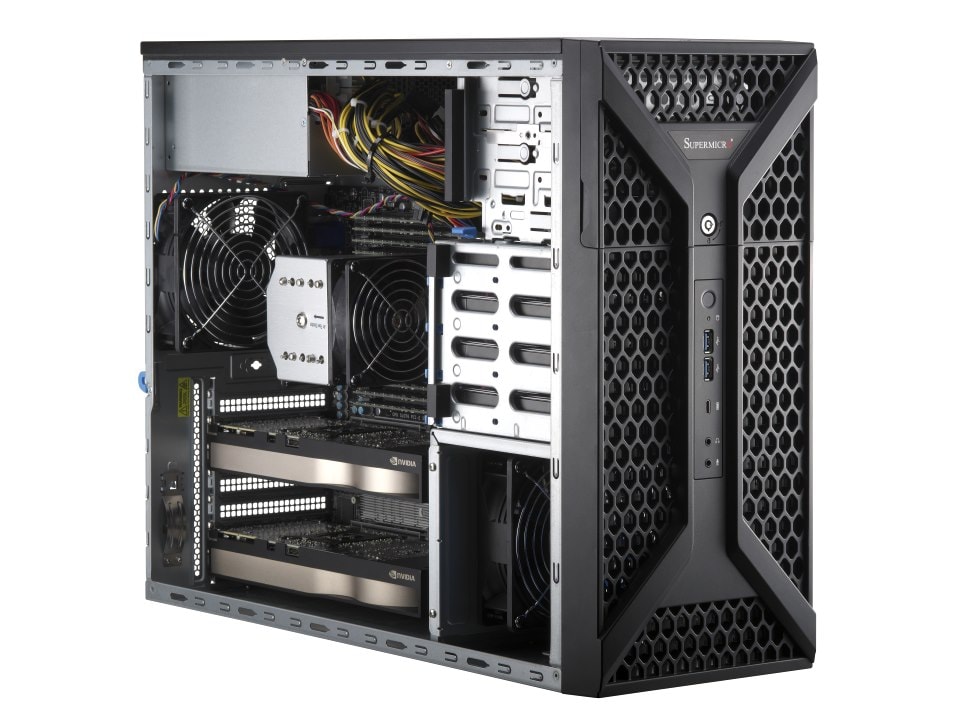 Сервер Supermicro Mid-Tower SuperWorkstation (SYS-531A-I) — фото 2