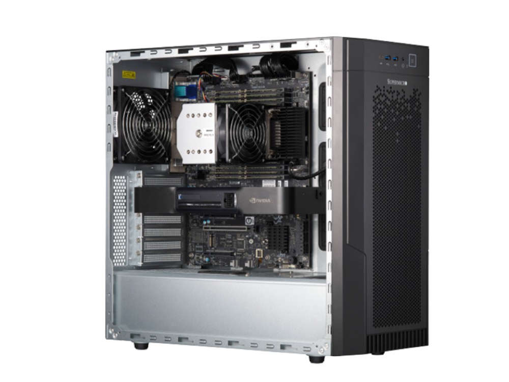 Сервер Supermicro Mid-Tower SuperWorkstation (SYS-532AW-TC) — фото 1
