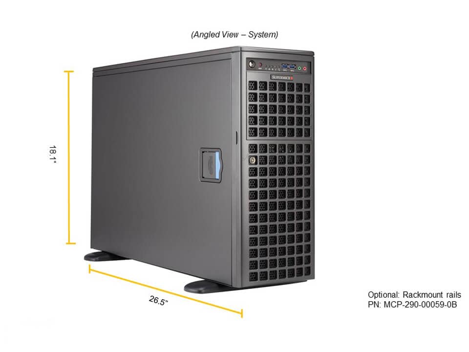 Рабочая станция Supermicro SYS-540A-TR — фото 2