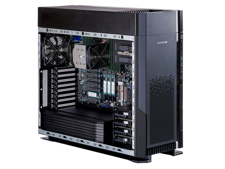 Сервер Supermicro Full-Tower SuperWorkstation (SYS-551A-T) — фото 2
