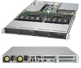 Сервер Supermicro SYS-6018U-TRTP_ 1U — фото 1