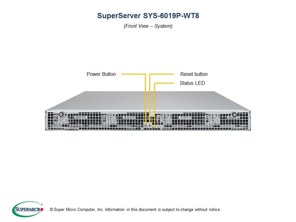 Сервер Supermicro SYS-6019P-WT8 1U — фото 4