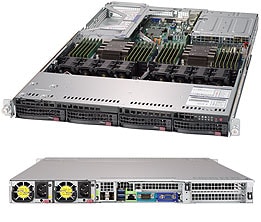 Сервер Supermicro SYS-6019U-TRTP Ultra 1U, 4x3.5" 2x10G SFP+, X11DPU, 819UTQ-R751-T — фото 2