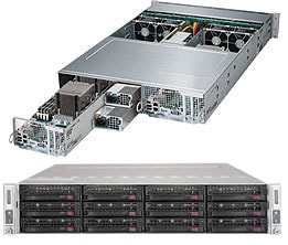 Сервер Supermicro SYS-6028TP-DNCFR 2U — фото 1