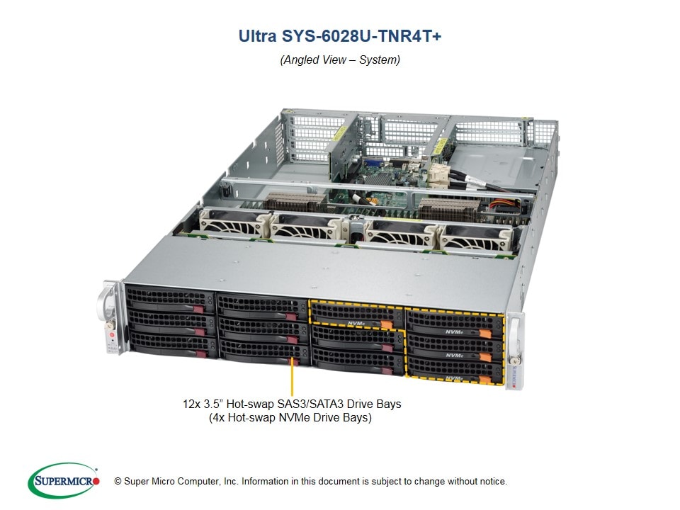 Сервер Supermicro SYS-6028U-TNR4T_ 2U — фото 2