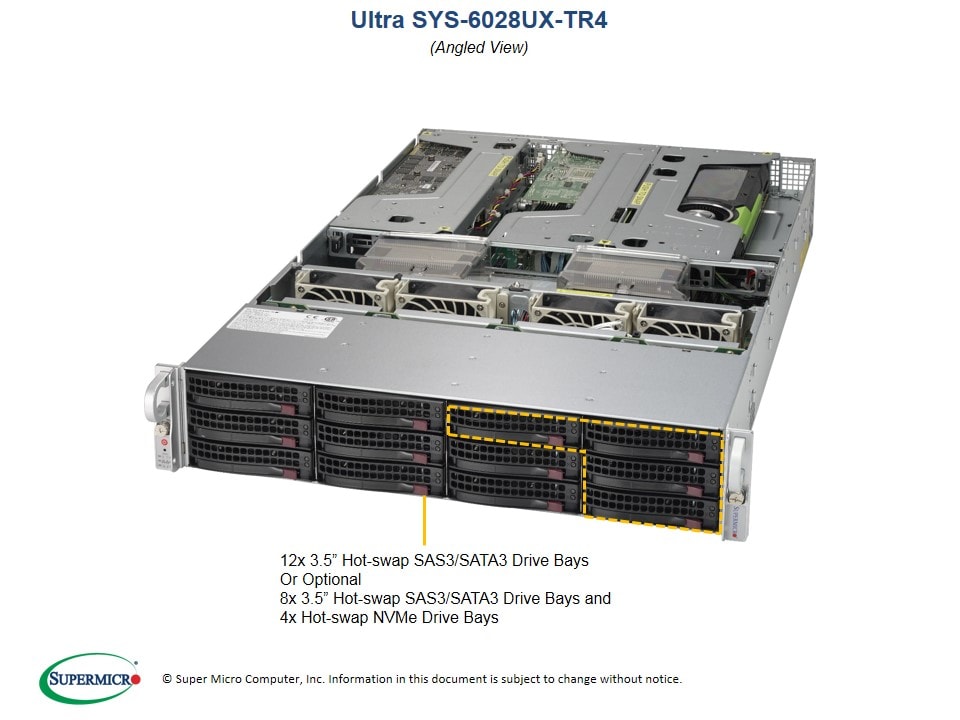 Сервер Supermicro SYS-6028UX-TR4 2U — фото 2