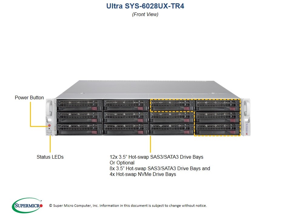 Сервер Supermicro SYS-6028UX-TR4 2U — фото 4